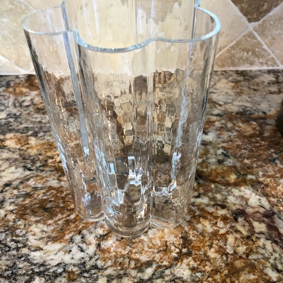 Vintage Mid Century Modern Swedish Abstract Art Glass Cloud Vase - Picture 15 of 15